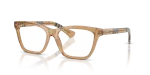 กรอบแว่นสายตา Burberry BE2440F-4164 Beige แว่นสายตา Burberry BE2440F-4164 มุมเฉียง สีเบจ สำหรับผู้หญิง