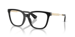กรอบแว่นสายตา Burberry BE2441U-3001 Black แว่นสายตา Burberry BE2441U-3001 มุมเฉียง สีดำ สำหรับผู้หญิง