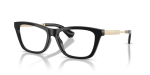 กรอบแว่นสายตา Burberry BE2442U-3001 Black แว่นสายตา Burberry BE2442U-3001 มุมเฉียง สีดำ สำหรับผู้หญิง