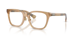 แว่นสายตา Burberry BE2455F-4164 มุมเฉียง สีเบจ สำหรับผู้หญิง