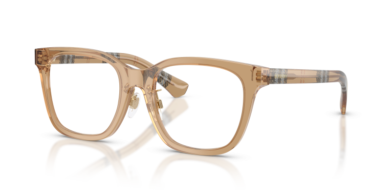 กรอบแว่นสายตา Burberry BE2455F-4164 Beige แว่นสายตา Burberry BE2455F-4164 มุมเฉียง สีเบจ สำหรับผู้หญิง