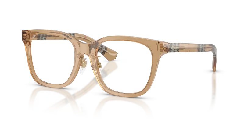แว่นสายตา Burberry BE2455F-4164 มุมเฉียง สีเบจ สำหรับผู้หญิง