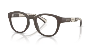 แว่นสายตา Burberry BE2465U-4234 มุมเฉียง สีน้ำตาลด้าน สำหรับผู้ชาย