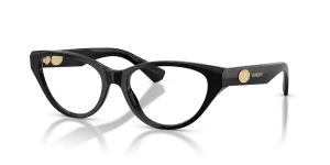 แว่นสายตา Burberry BE2467F-3001 มุมเฉียง สีดำ สำหรับผู้หญิง