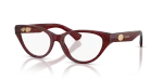 แว่นสายตา Burberry BE2467F-4192 มุมเฉียง สีบอร์โด สำหรับผู้หญิง
