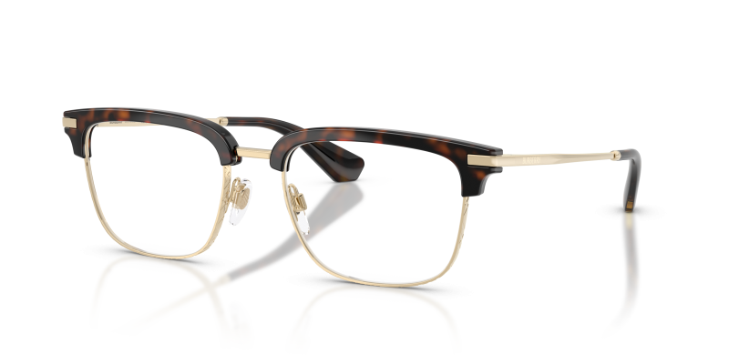 กรอบแว่นสายตา Burberry BE2468-3002 Dark Havana แว่นสายตา Burberry BE2468-3002 มุมเฉียง สีฮาวานาเข้ม สำหรับผู้ชาย