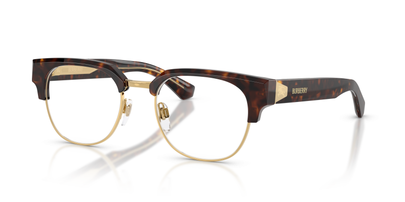 แว่นสายตา Burberry BE2472D-3002 มุมเฉียง สีฮาวานาเข้ม สำหรับผู้ชาย