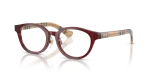แว่นสายตา Burberry BE2473D-4176 มุมเฉียง สีบอร์โด สำหรับผู้หญิง