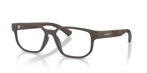 แว่นสายตา Burberry BE2474D-4234 มุมเฉียง สีน้ำตาลด้าน สำหรับผู้ชาย