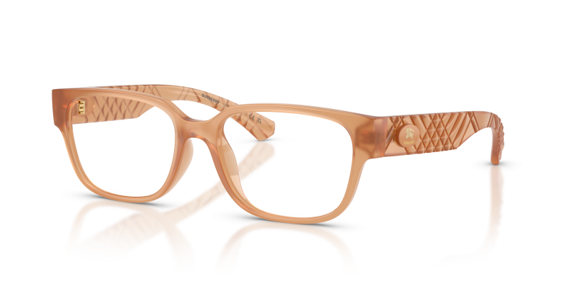 กรอบแว่นสายตา Burberry BE2475D-4266 Beige แว่นสายตา Burberry BE2475D-4266 มุมเฉียง สีเบจ สำหรับผู้หญิง