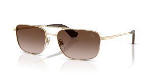 แว่นกันแดด Burberry BE3170-110913 มุมเฉียง สีทองอ่อน สำหรับผู้ชาย