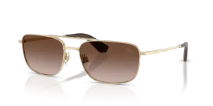 แว่นกันแดด Burberry BE3170-110913 มุมเฉียง สีทองอ่อน สำหรับผู้ชาย