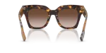 แว่นกันแดด Burberry BE4364-425113 Dark Havana Brown Gradient แว่นกันแดด Burberry BE4364-425113 ขาแว่นด้านใน
