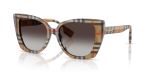 แว่นกันแดด Burberry BE4393-39448G มุมเฉียง สี Vintage Check สำหรับผู้หญิง