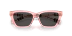 แว่นกันแดด Burberry BE4468F-424987 Pink Dark Grey แว่นกันแดด Burberry BE4468F-424987 close-up ด้านหน้า