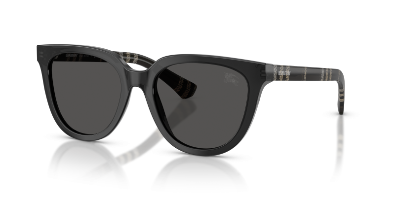 แว่นกันแดด Burberry BE4469F-427087 Grey Dark Grey แว่นกันแดด Burberry BE4469F-427087 มุมเฉียง สีเทา สำหรับผู้หญิง