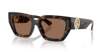 แว่นกันแดด Burberry BE4472U-300273 Dark Havana Dark Brown แว่นกันแดด Burberry BE4472U-300273 มุมเฉียง สีฮาวานาเข้ม สำหรับผู้หญิง