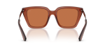 แว่นกันแดด Burberry BE4473U-419573 Brown Brown แว่นกันแดด Burberry BE4473U-419573 ขาแว่นด้านใน