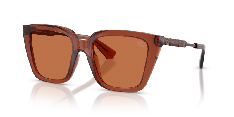 แว่นกันแดด Burberry BE4473U-419573 Brown Brown แว่นกันแดด Burberry BE4473U-419573 มุมเฉียง สีน้ำตาล สำหรับผู้หญิง