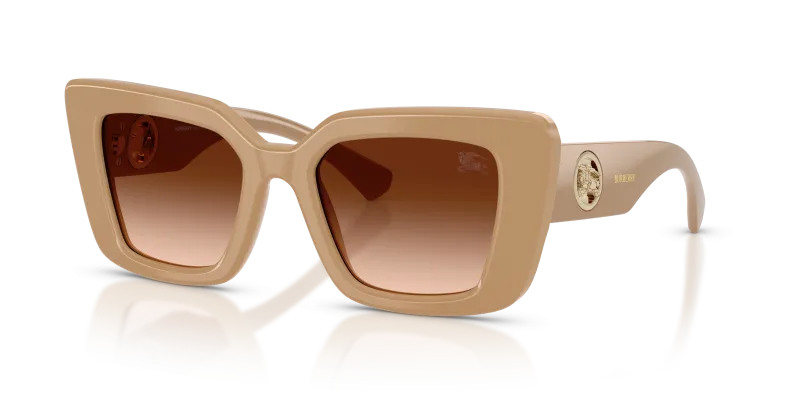 แว่นกันแดด Burberry BE4476-399074 Beige Brown Gradient แว่นกันแดด Burberry BE4476-399074 มุมเฉียง สีเบจ สำหรับผู้หญิง