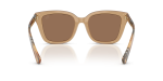 แว่นกันแดด Burberry BE4487F-416473 Beige Dark Brown แว่นกันแดด Burberry BE4487F-416473 ขาแว่นด้านใน