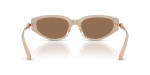 แว่นกันแดด Burberry BE4493D-424473 Beige Dark Brown Burberry BE4493D 424473 ขาแว่นด้านใน