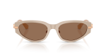 แว่นกันแดด Burberry BE4493D-424473 Beige Dark Brown Burberry BE4493D 424473 ด้านหน้า