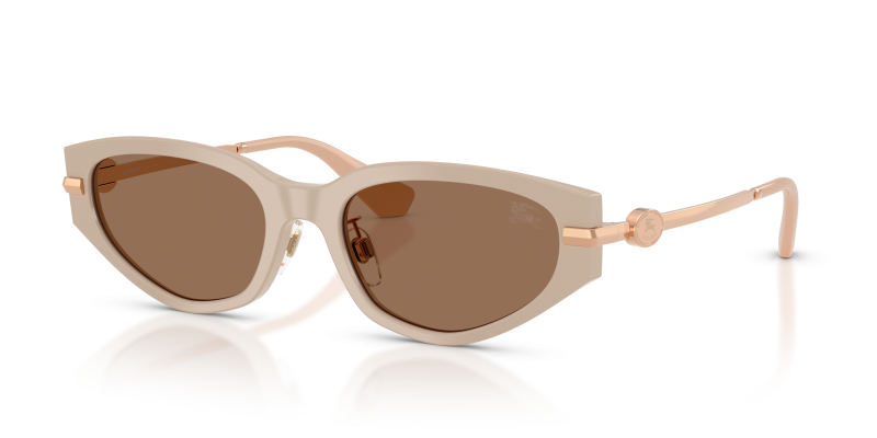 แว่นกันแดด Burberry BE4493D-424473 Beige Dark Brown Burberry BE4493D 424473 แว่นกันแดดเบจ-น้ำตาลเข้ม สำหรับผู้หญิง