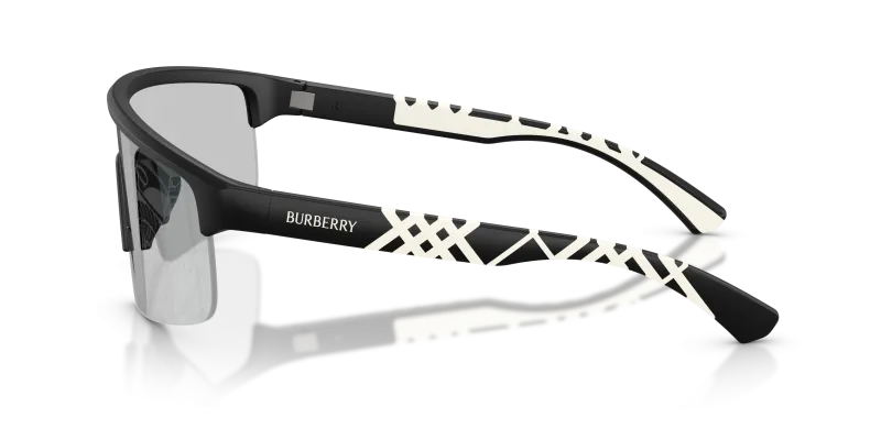 แว่นกันแดด Burberry BE4498-426569 มุมข้าง ขาแว่นดำ/ยางสีงาช้าง