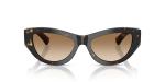 แว่นกันแดด Burberry BE4502F-410689 Yellow Havana Brown Gradient แว่นกันแดด Burberry BE4502F-410689 ด้านหน้า