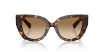 แว่นกันแดด Burberry BE4503F-300289 Dark Havana Brown Gradient แว่นกันแดด Burberry BE4503F-300289 ด้านหน้า