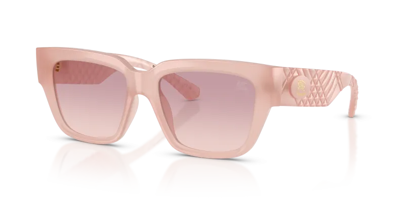 แว่นกันแดด Burberry BE4506U-426768 Pink Brown Gradient แว่นกันแดด Burberry BE4506U-426768 มุมเฉียง สีชมพู สำหรับผู้หญิง