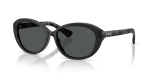 แว่นกันแดด Burberry BE4507D-427087 Grey Dark Grey แว่นกันแดด Burberry BE4507D-427087 มุมเฉียง สีเทา สำหรับผู้หญิง