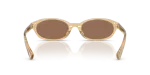แว่นกันแดด Burberry BE4508D-416773 Yellow Dark Brown แว่นกันแดด Burberry BE4508D-416773 ขาแว่นด้านใน