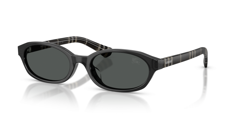 แว่นกันแดด Burberry BE4508D-427087 Grey Dark Grey แว่นกันแดด Burberry BE4508D-427087 มุมเฉียง สีเทา สำหรับผู้หญิง