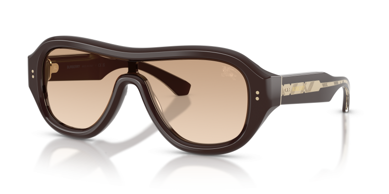แว่นกันแดด Burberry BE4509U-42748D Brown Gradient แว่นกันแดด Burberry BE4509U-42748D มุมเฉียง สีน้ำตาล สำหรับผู้ใช้ทุกเพศ
