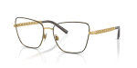 Dolce & Gabbana DG1346 1311 แว่นสายตาทอง-ดำด้าน สำหรับผู้หญิง
