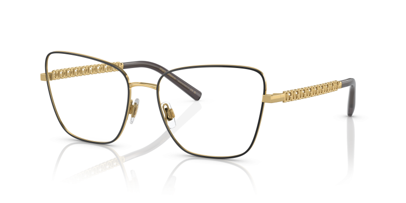 Dolce & Gabbana DG1346 1311 แว่นสายตาทอง-ดำด้าน สำหรับผู้หญิง