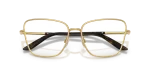 กรอบแว่นสายตา Dolce & Gabbana DG1359-02 Gold Dolce & Gabbana DG1359 02 close-up ด้านหน้า