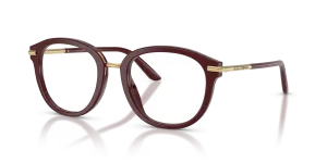 Dolce & Gabbana DG3410 3091 แว่นสายตาสีบอร์โด สำหรับผู้หญิง