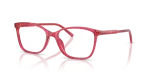 กรอบแว่นสายตา Dolce & Gabbana DG3424-1754 Transparent Cherry แว่นสายตา Dolce & Gabbana DG3424-1754 มุมเฉียง สีเชอร์รี่โปร่งใส สำหรับผู้หญิง