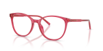 กรอบแว่นสายตา Dolce & Gabbana DG3425-1754 Transparent Cherry แว่นสายตา Dolce & Gabbana DG3425-1754 มุมเฉียง สีเชอร์รี่โปร่งใส สำหรับผู้หญิง