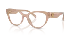 กรอบแว่นสายตา Dolce & Gabbana DG3440-3042 Opal Brown แว่นสายตา Dolce & Gabbana DG3440-3042 มุมเฉียง สีน้ำตาลโอปอล สำหรับผู้หญิง