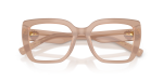 กรอบแว่นสายตา Dolce & Gabbana DG3441-3042 Opal Brown แว่นสายตา Dolce & Gabbana DG3441-3042 close-up ด้านหน้า