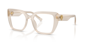 แว่นสายตา Dolce & Gabbana DG3441-3420 มุมเฉียง สีมุกโอปอล สำหรับผู้หญิง