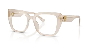 แว่นสายตา Dolce & Gabbana DG3441-3420 มุมเฉียง สีมุกโอปอล สำหรับผู้หญิง