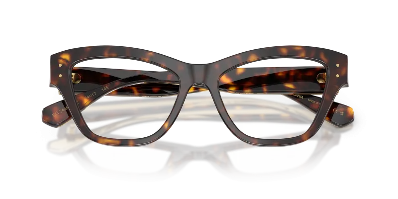 แว่นสายตา Dolce & Gabbana DG3448-502 close-up ด้านหน้า