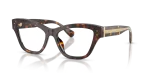 แว่นสายตา Dolce & Gabbana DG3448-502 มุมเฉียง สีฮาวานา สำหรับผู้หญิง