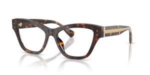 แว่นสายตา Dolce & Gabbana DG3448-502 มุมเฉียง สีฮาวานา สำหรับผู้หญิง