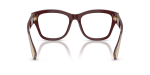 กรอบแว่นสายตา Dolce & Gabbana DG3449-3091 Bordeaux แว่นสายตา Dolce & Gabbana DG3449-3091 ขาแว่นด้านใน